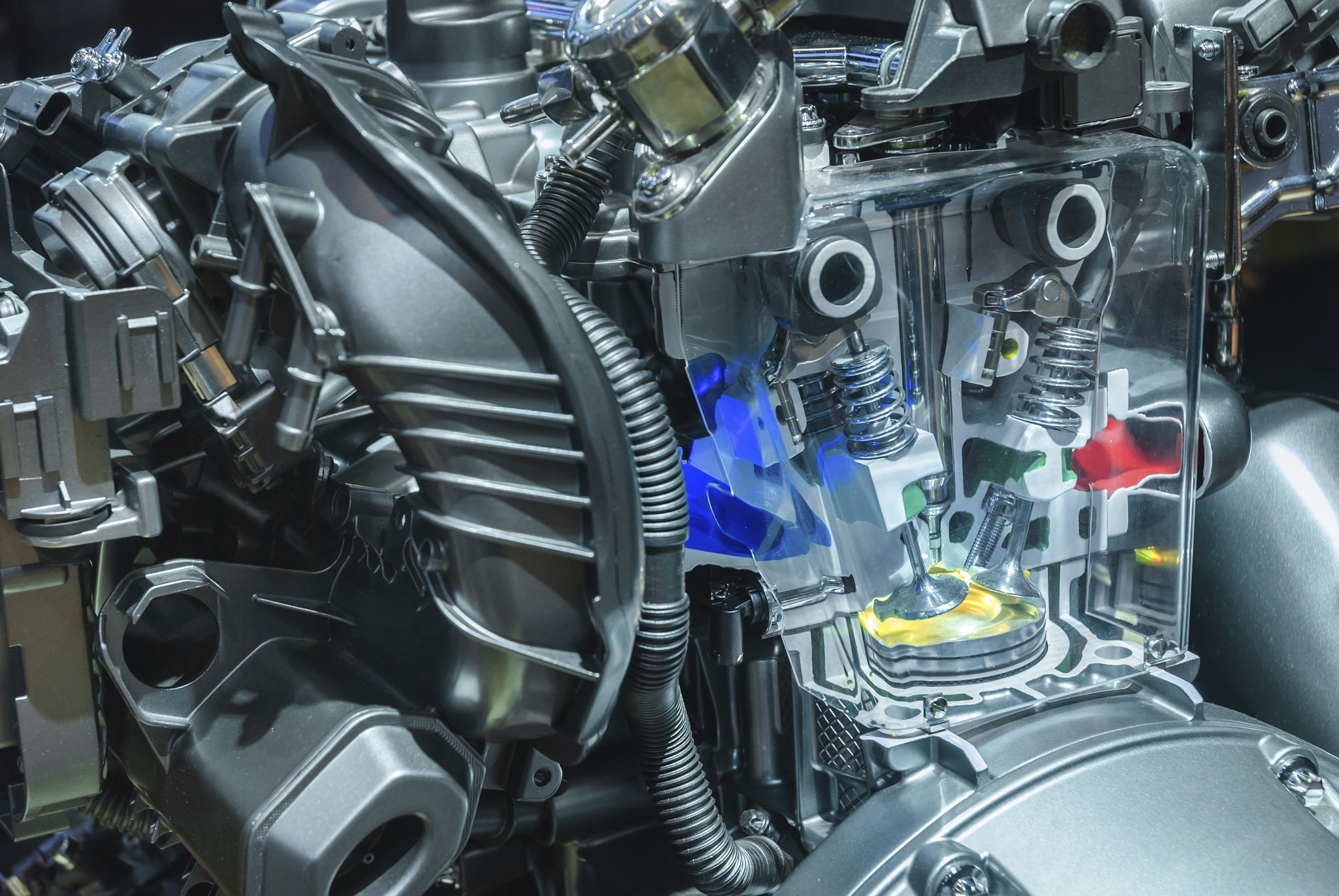 Car Engine local structure